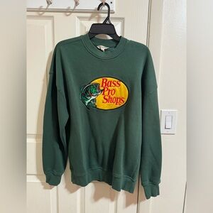 Bass Pro Shops Forest Green Crewneck Sweater